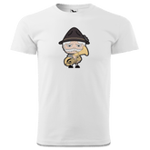 Da Oid Sinzer Musikinstrumente T Shirt Herren Weiss Landl Front